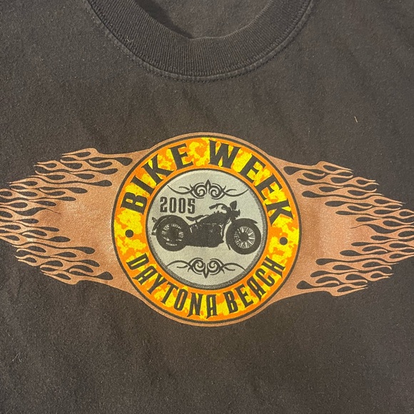 BIKE WEEK 2005 VINTAGE T SHIRT - Picture 3 of 7
